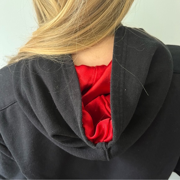 Black and Red Vintage Air Jordan Hoodie - Picture 7 of 9